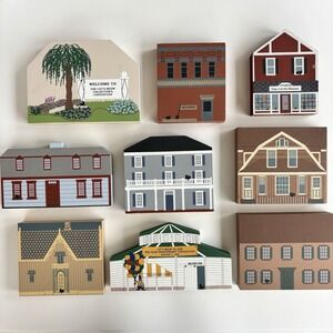 The CATS‎ MEOW Lot of 9 Shelf Sitters 90's Collectors Club Limited Convention